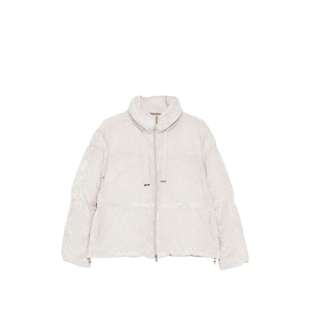 Herno Grey Jackets Women